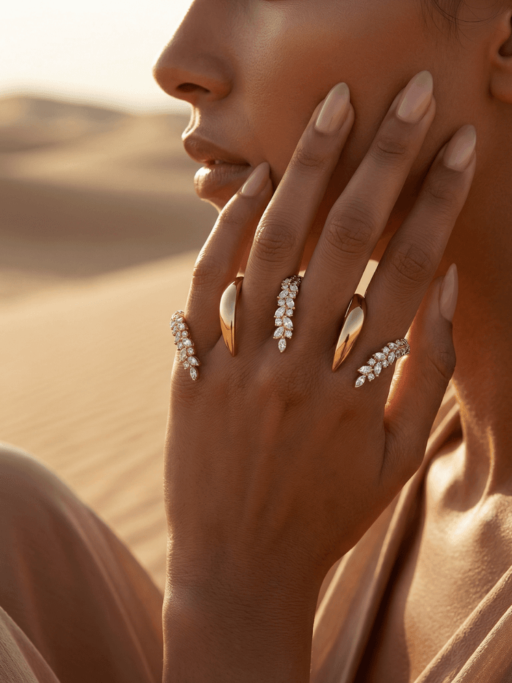 Image may contain Body Part Finger Hand Person Nail Skin Accessories Jewelry Ring Face and Head